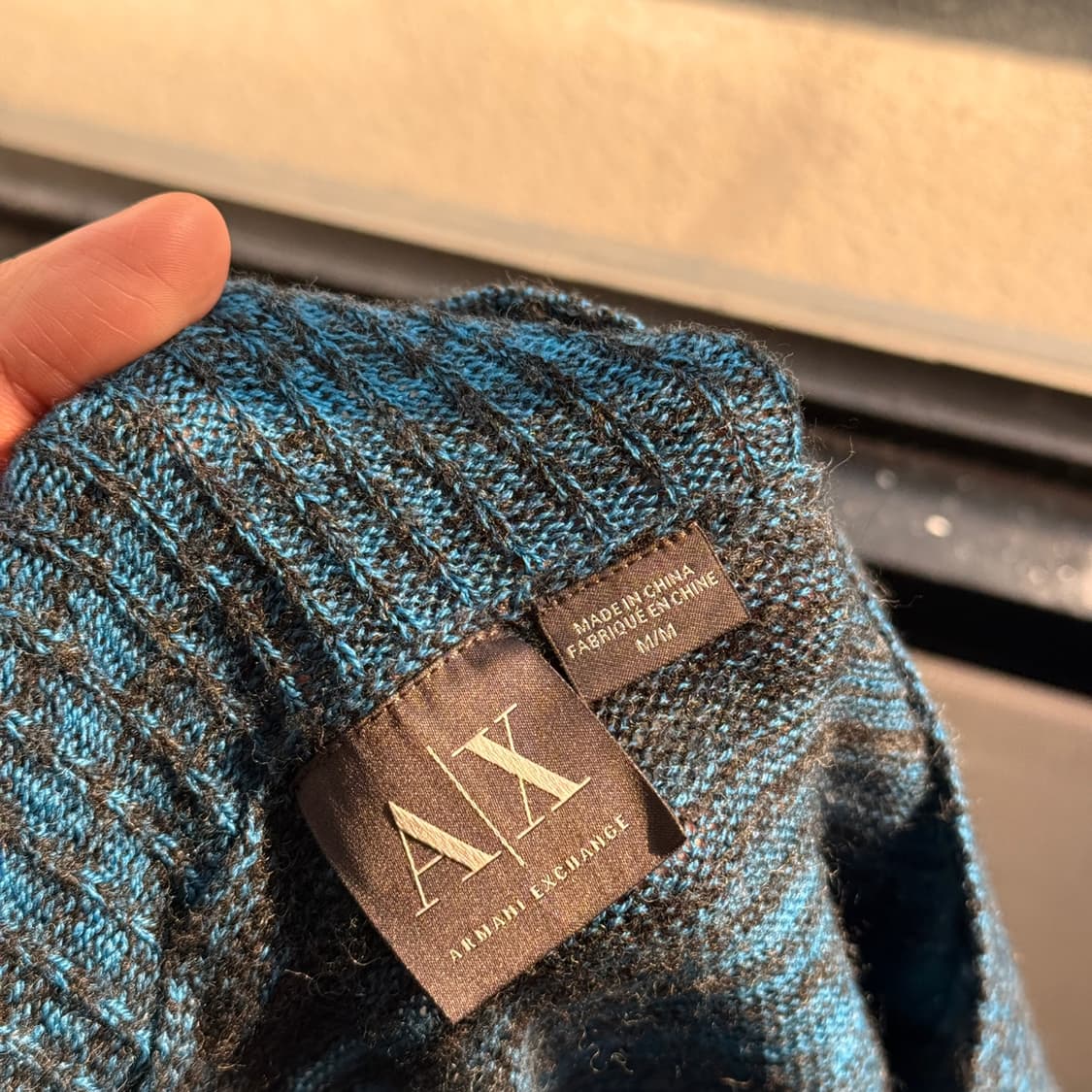 아르마니 익스체인지 브이넥 니트 상품이미지6