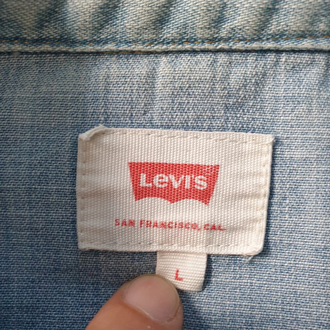 [무료배송] LEVIS 긴팔 데님 셔츠 상품이미지2