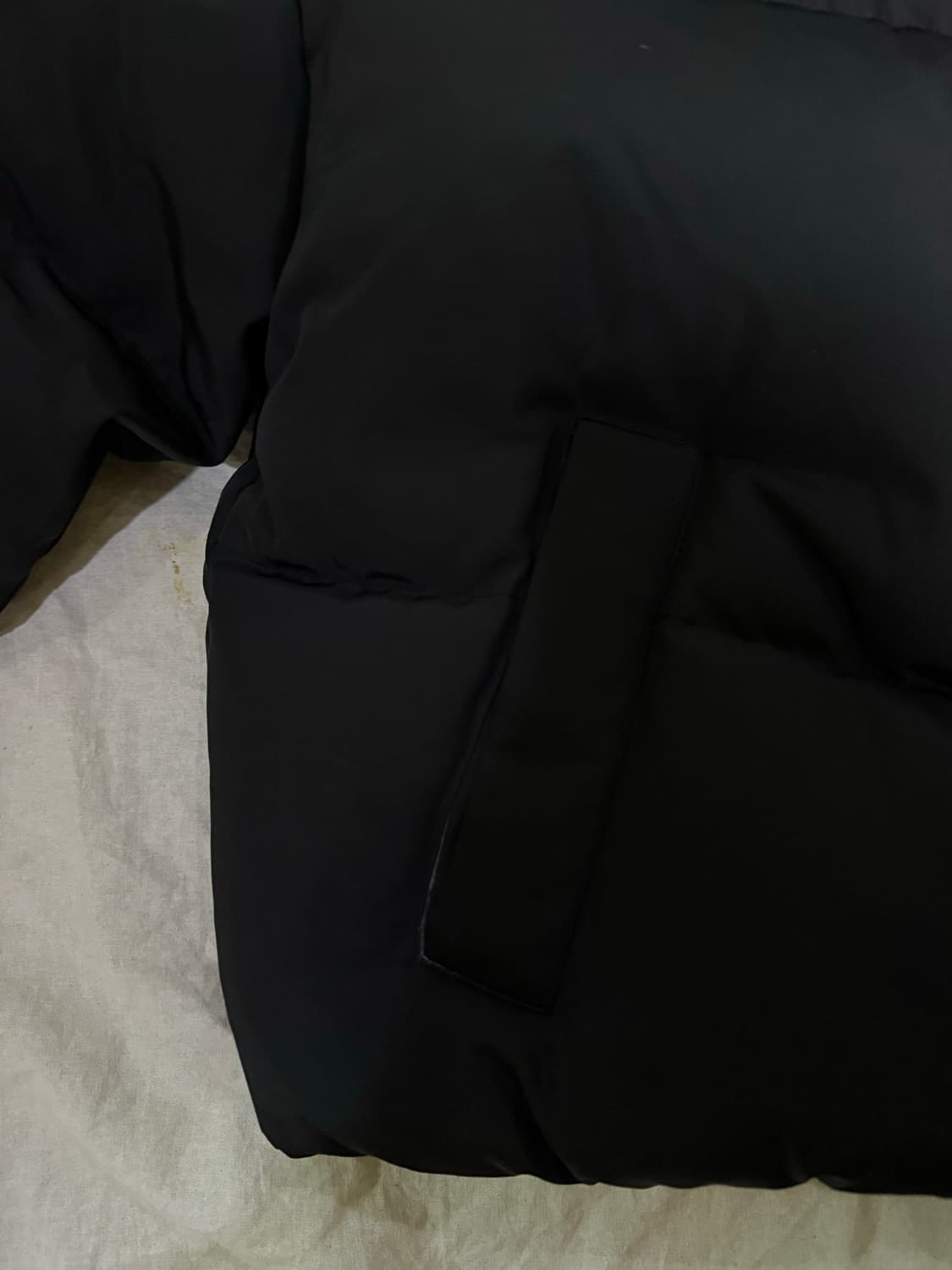 아비에무아 덕 다운 숏 재킷 블랙 상품이미지6