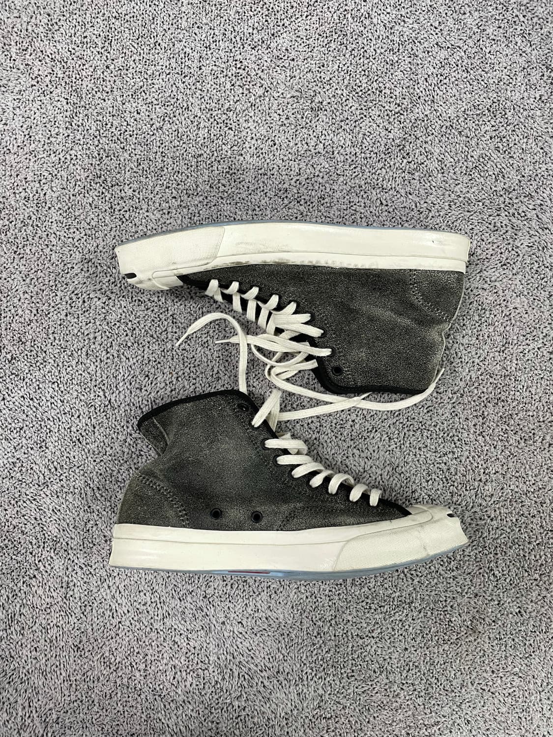 (30% OFF) 컨버스 잭퍼셀 크랙 레더 하이 상품이미지2