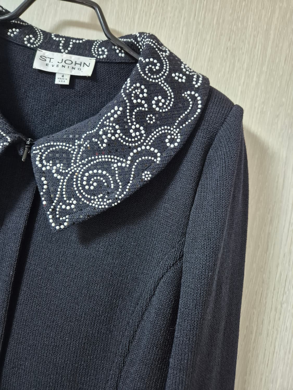 센존 세인트존 ST.JOHN  집업자켓 이브닝 니트자켓 4 상품이미지5