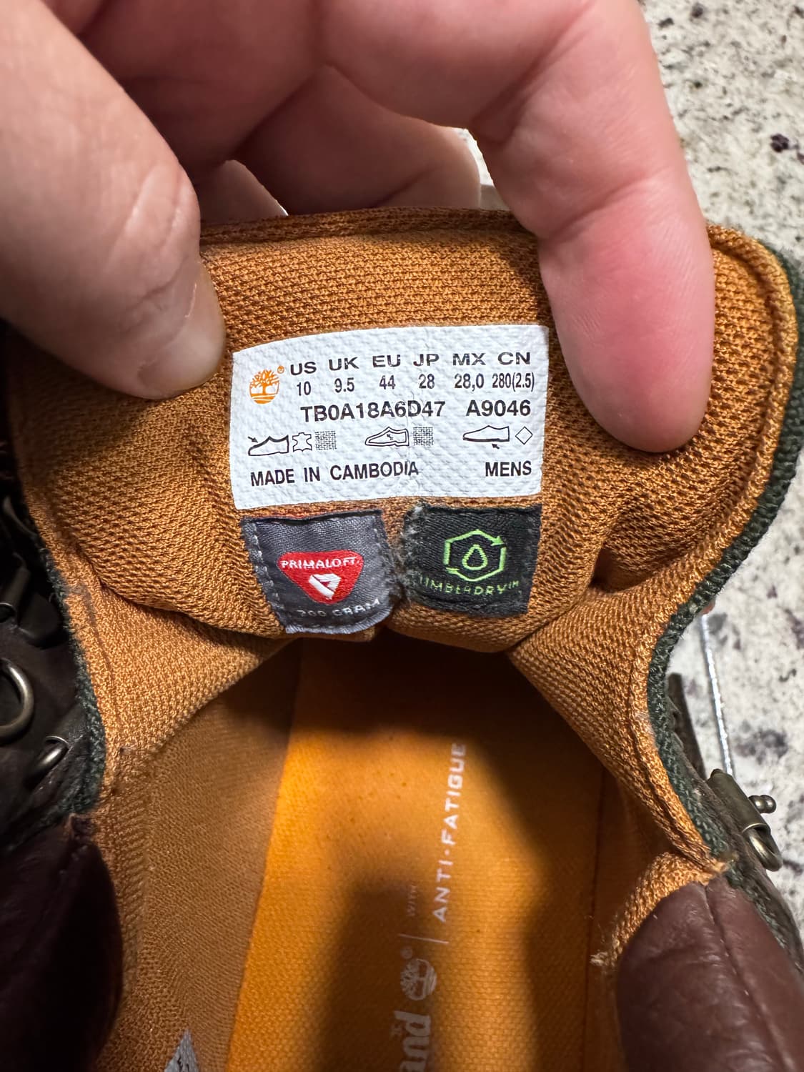 팀버랜드 필드부츠 280 상품이미지2