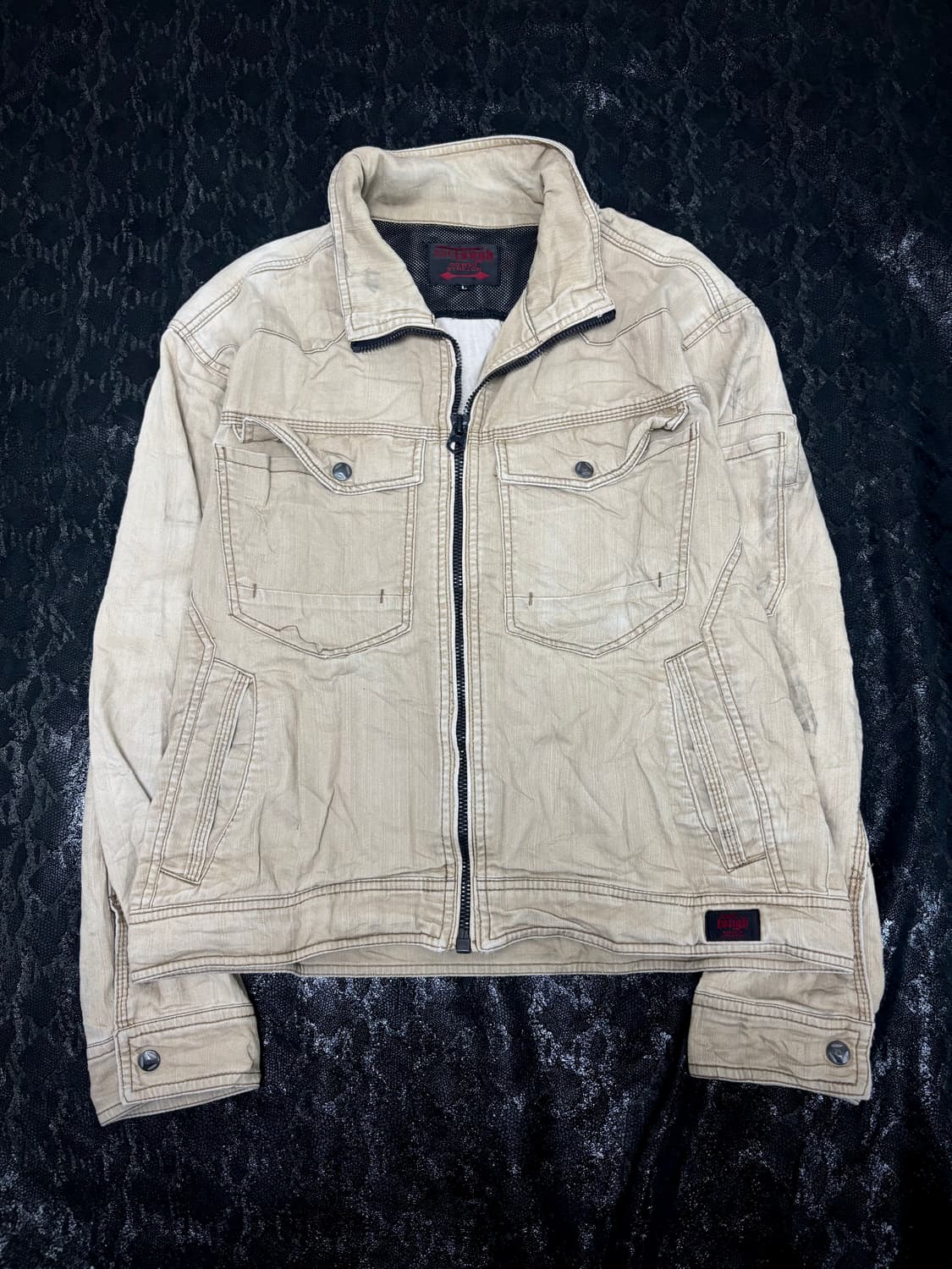 “Vintage” Y2K Mood Beige JK 상품이미지5