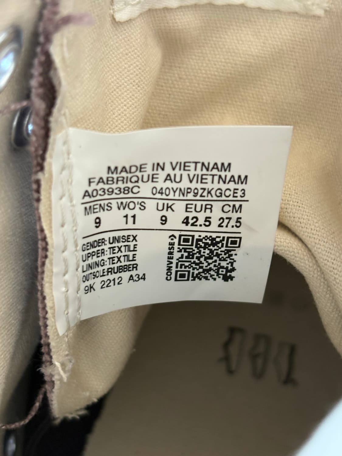 컨버스 다크쉐도우 터보다크 아이언 275 상품이미지3