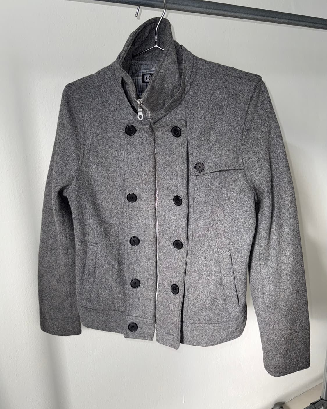 미쉘클랑 후디 울 자켓 상품이미지3