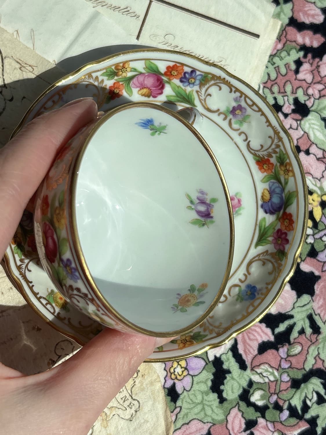 독일 슈만 바바리아 Empress Dresden Flower 에소잔 상품이미지5