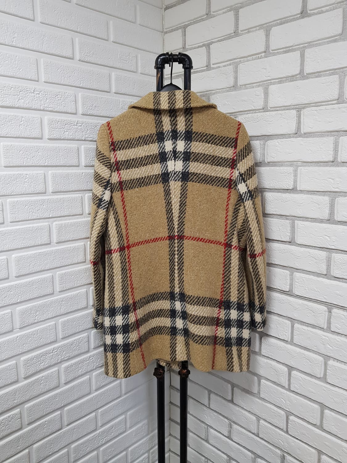 [uk10/55/정품] 버버리 노바체크 울코트 상품이미지9