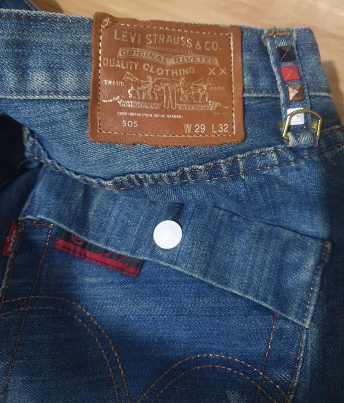 리바이스 x CLOT 데님팬츠 29 상품이미지3