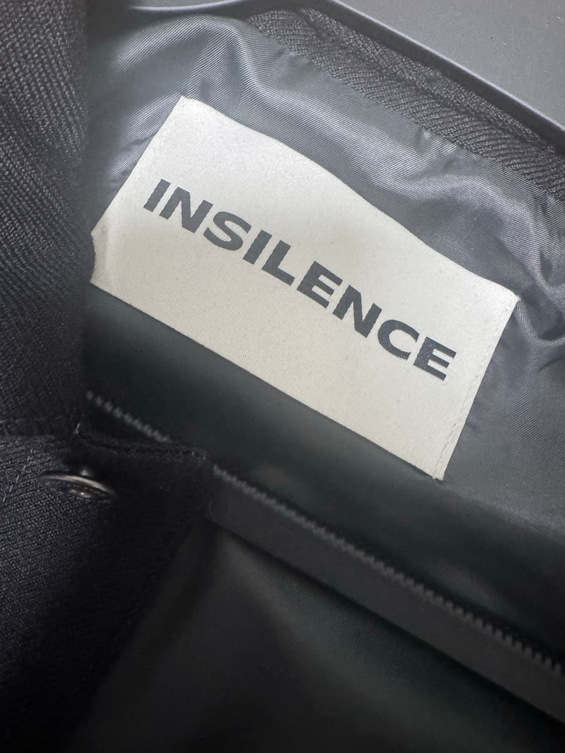 인사일런스 헴프 울 TYPE1 자켓 블랙 L 상품이미지3