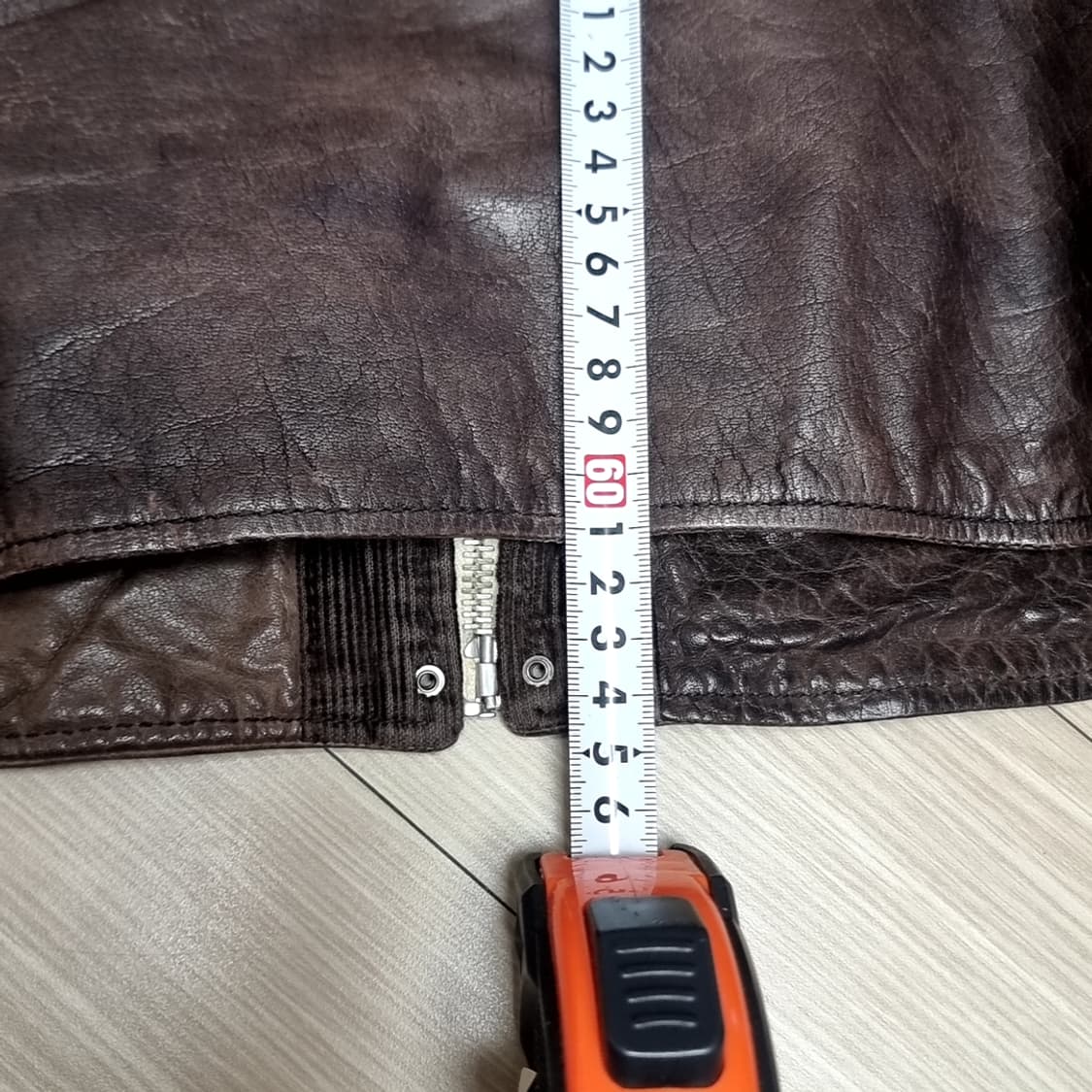 일본제 제너럴스텐다스 50년대 복각 스포츠 소가죽자켓(95) 상품이미지8