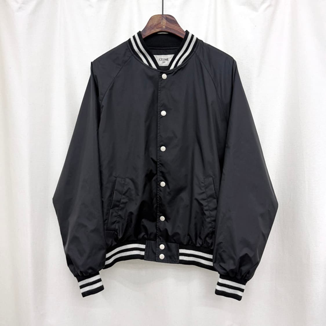 셀린느 백로고 나일론 테디 자켓 상품이미지2