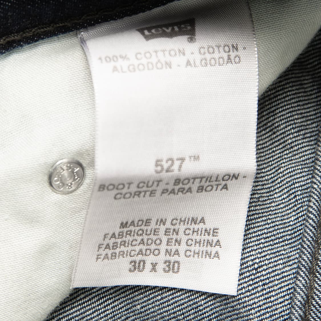 [30] 리바이스 527 부츠컷 데님팬츠 05527-0197 다크 인디고 상품이미지8