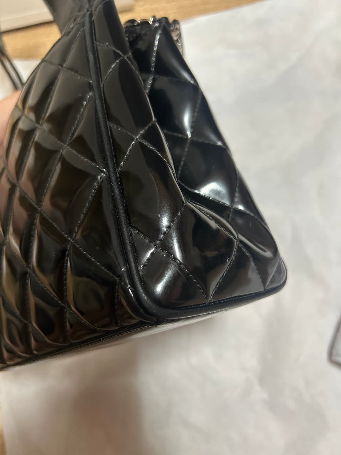 빈티지 정품 샤넬 가방 페이던트 토트백 상품이미지10