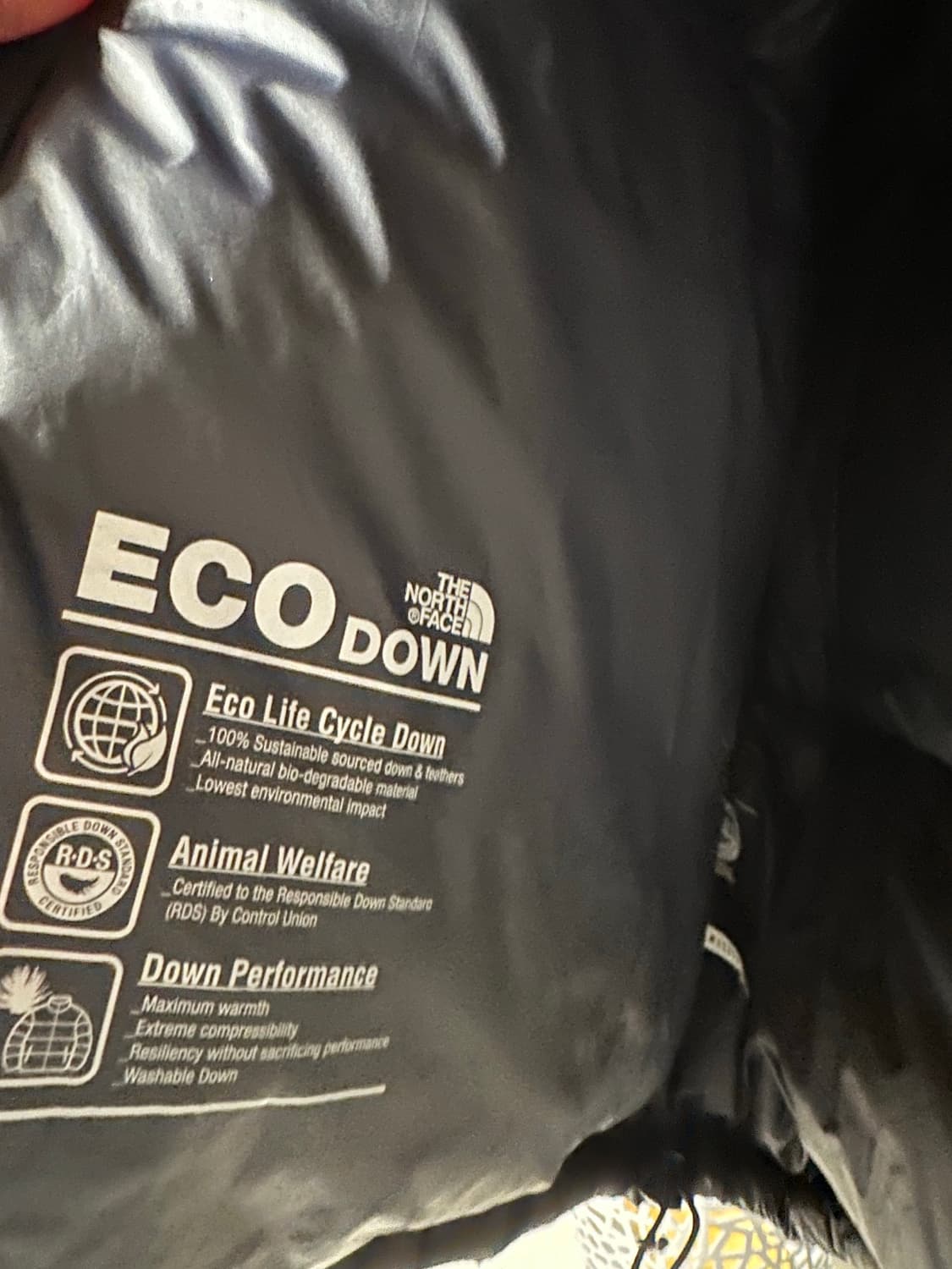 노스페이스 화이트라벨 눕시 패딩 2XL 블랙 상품이미지5