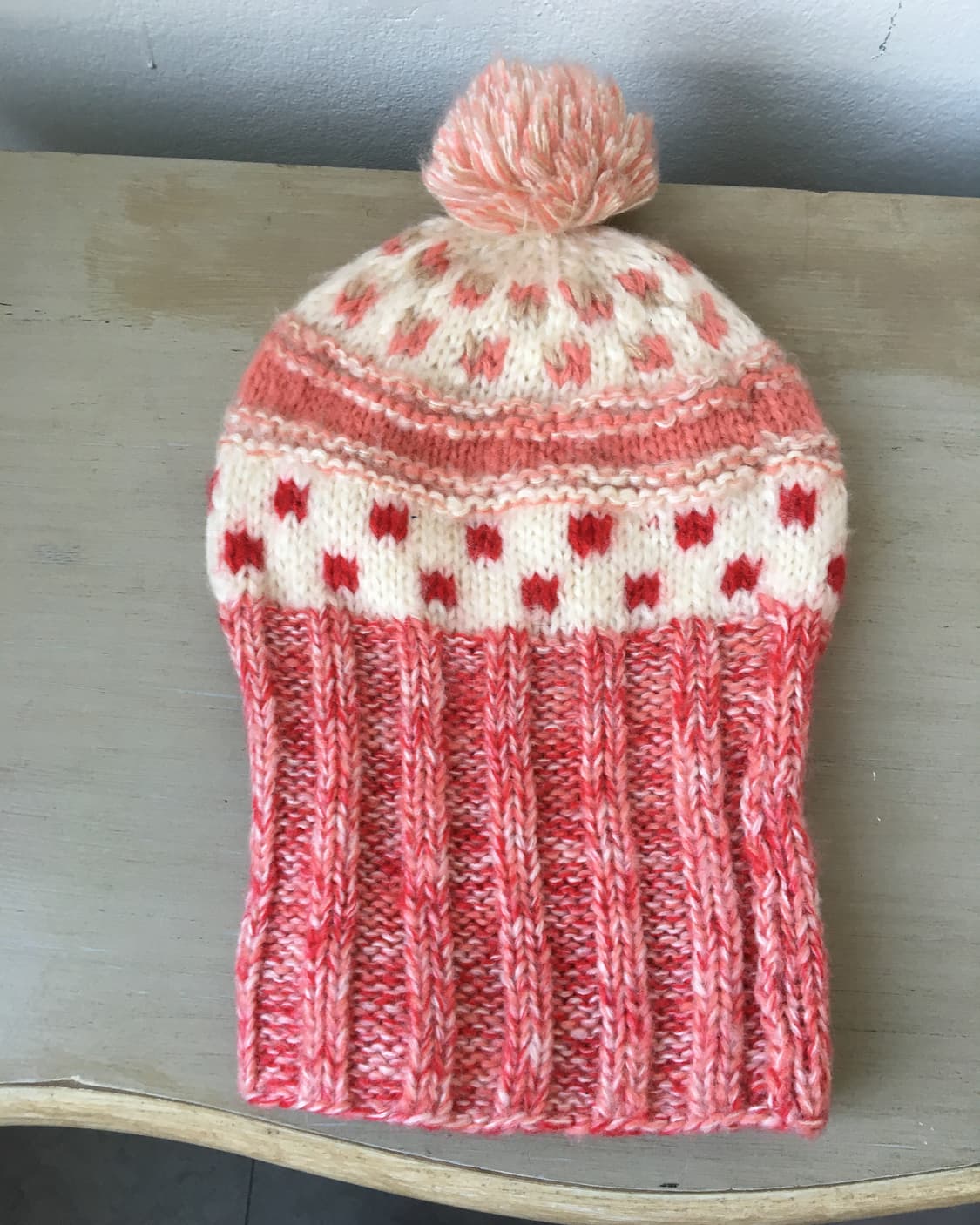  pom pattern knit beanie 상품이미지3