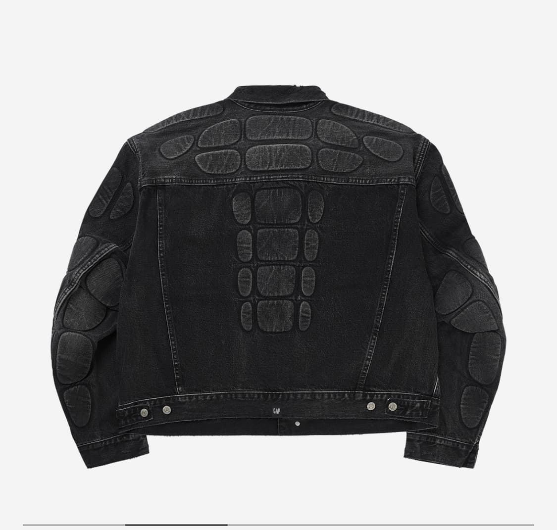(새상품XL)Yeezy Gap 패딩 데님 자켓 상품이미지2