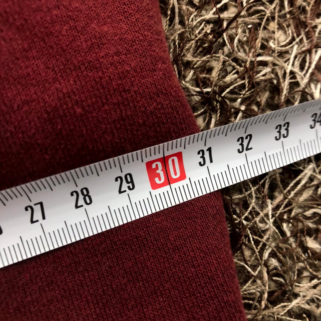  XL 아베크롬비 버건디 트레이닝 스웻 팬츠 상품이미지7