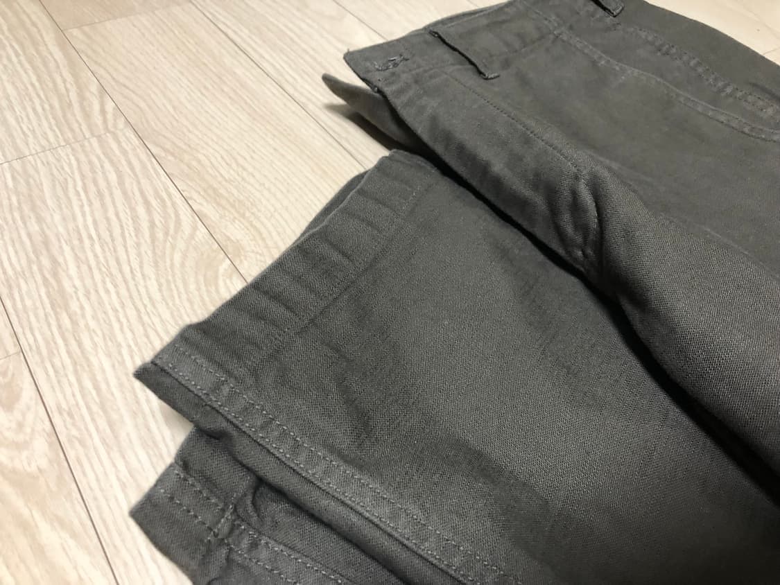 [28] 무탠다드 백 사틴 오피서 팬츠 브라운 상품이미지3