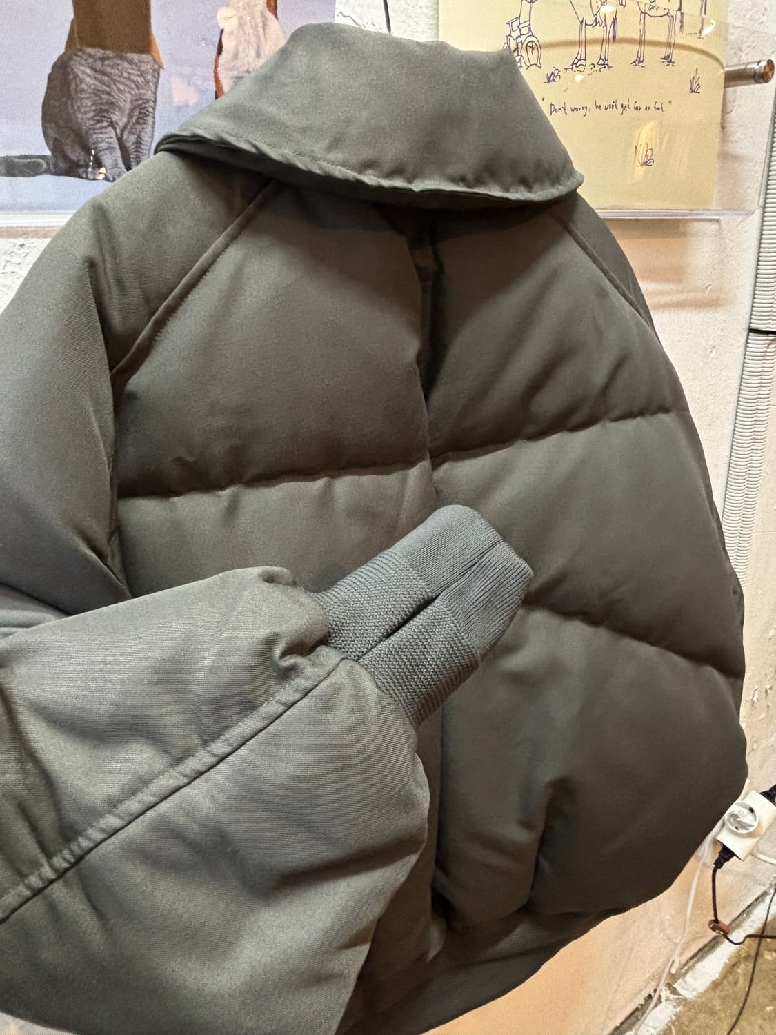 젠틀 커버 덕다운 패딩 상품이미지7