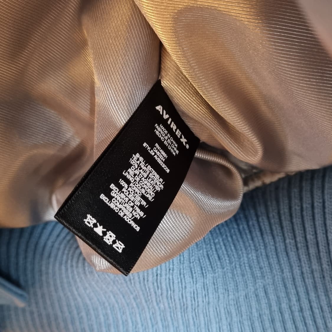 아비렉스 레더자켓 새상품 판매합니다  상품이미지6