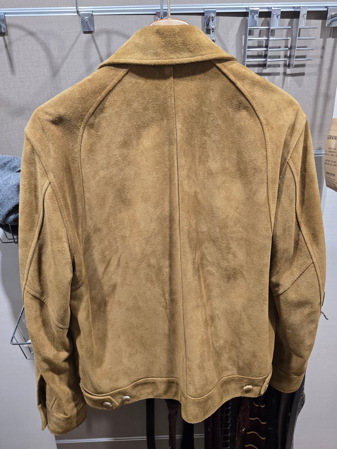 브라운야드 스웨이드 자켓 4사이즈 상품이미지2