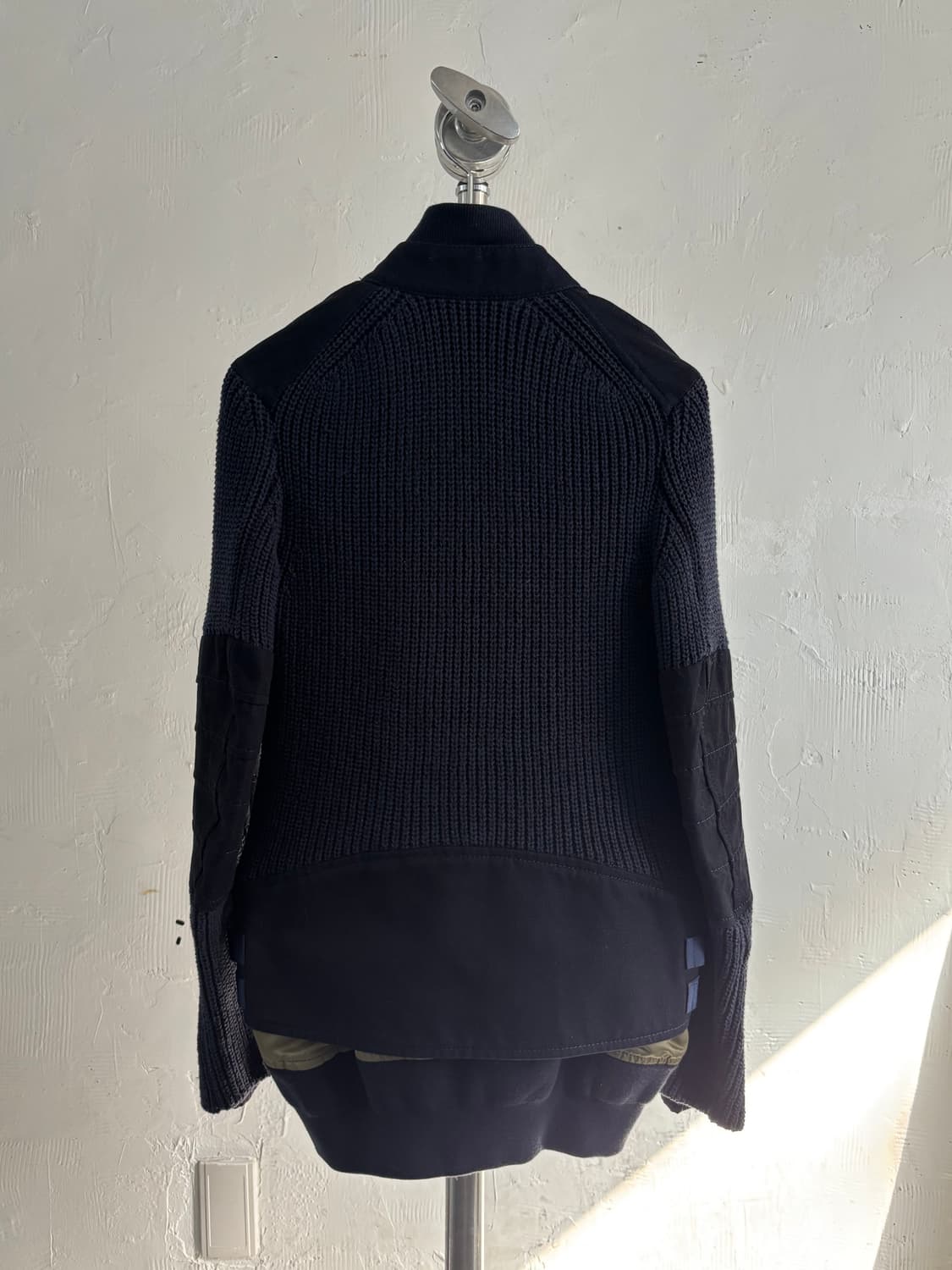 Sacai 사카이 니트 MA-1 디테일 집업 자켓  상품이미지9