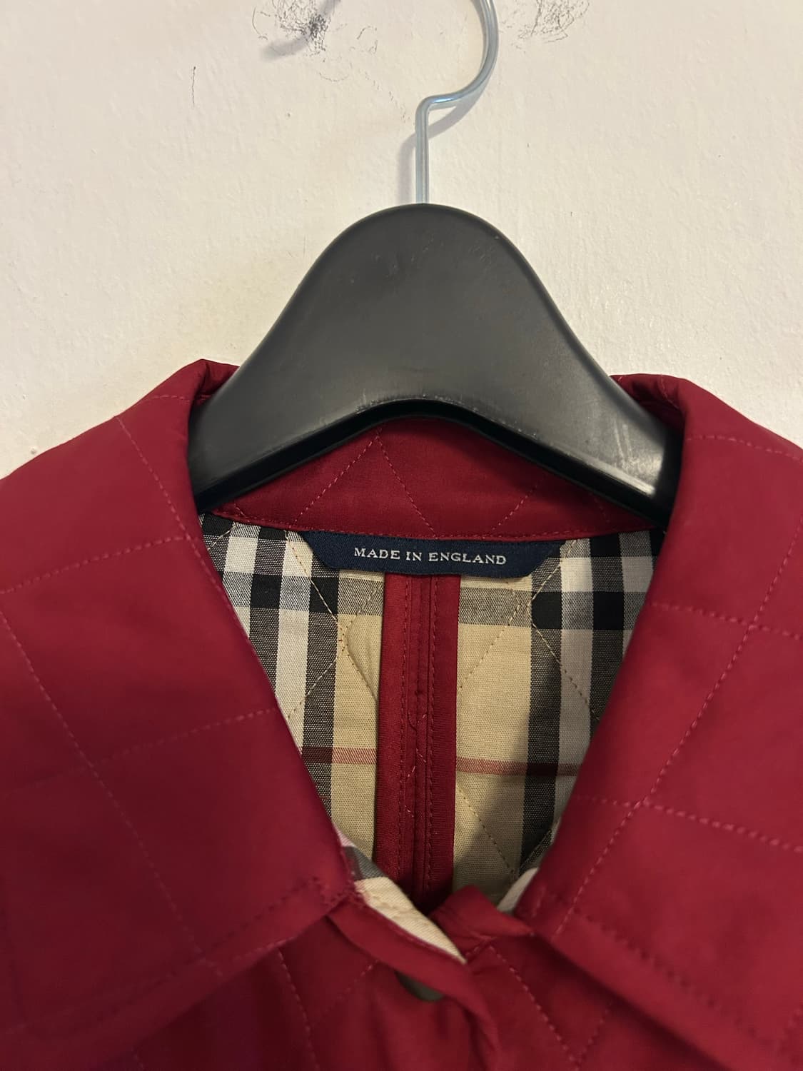 버버리 런던 클래식 체크 안감 퀼팅 자켓 상품이미지3