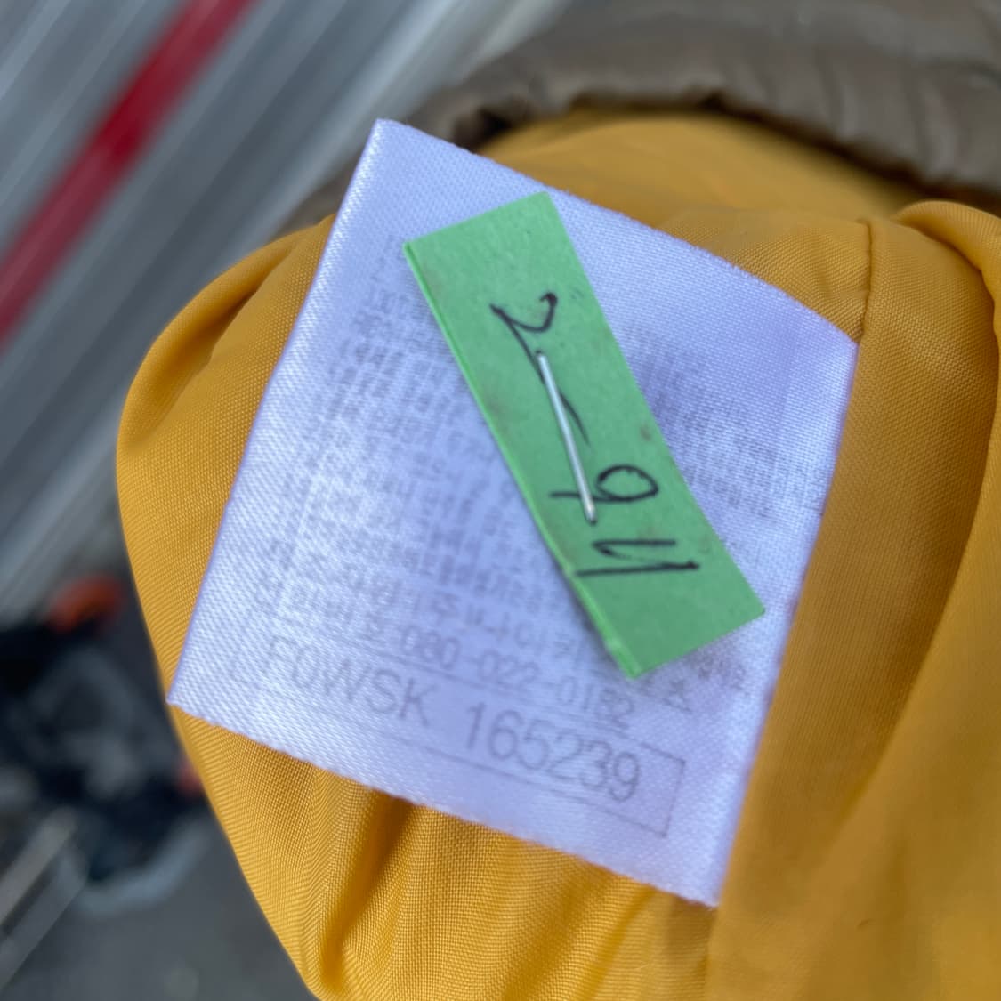 00s 나이키 대장급 브라운 덕다운 올드스쿨 푸퍼 패딩 XXL 상품이미지7