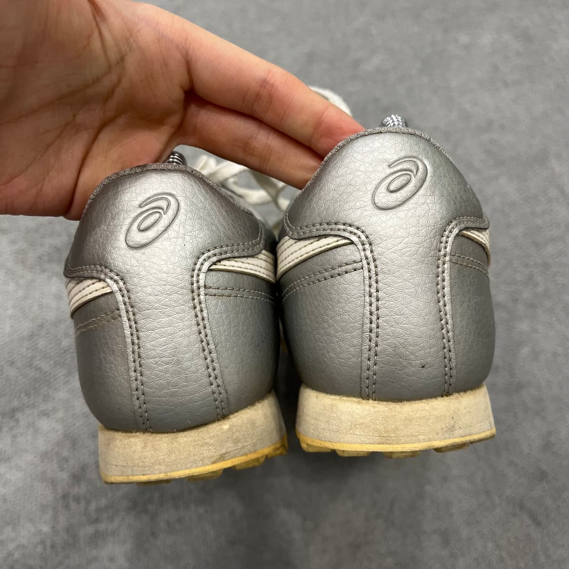 260 아식스 실버 스파이크리스 골프화 상품이미지3