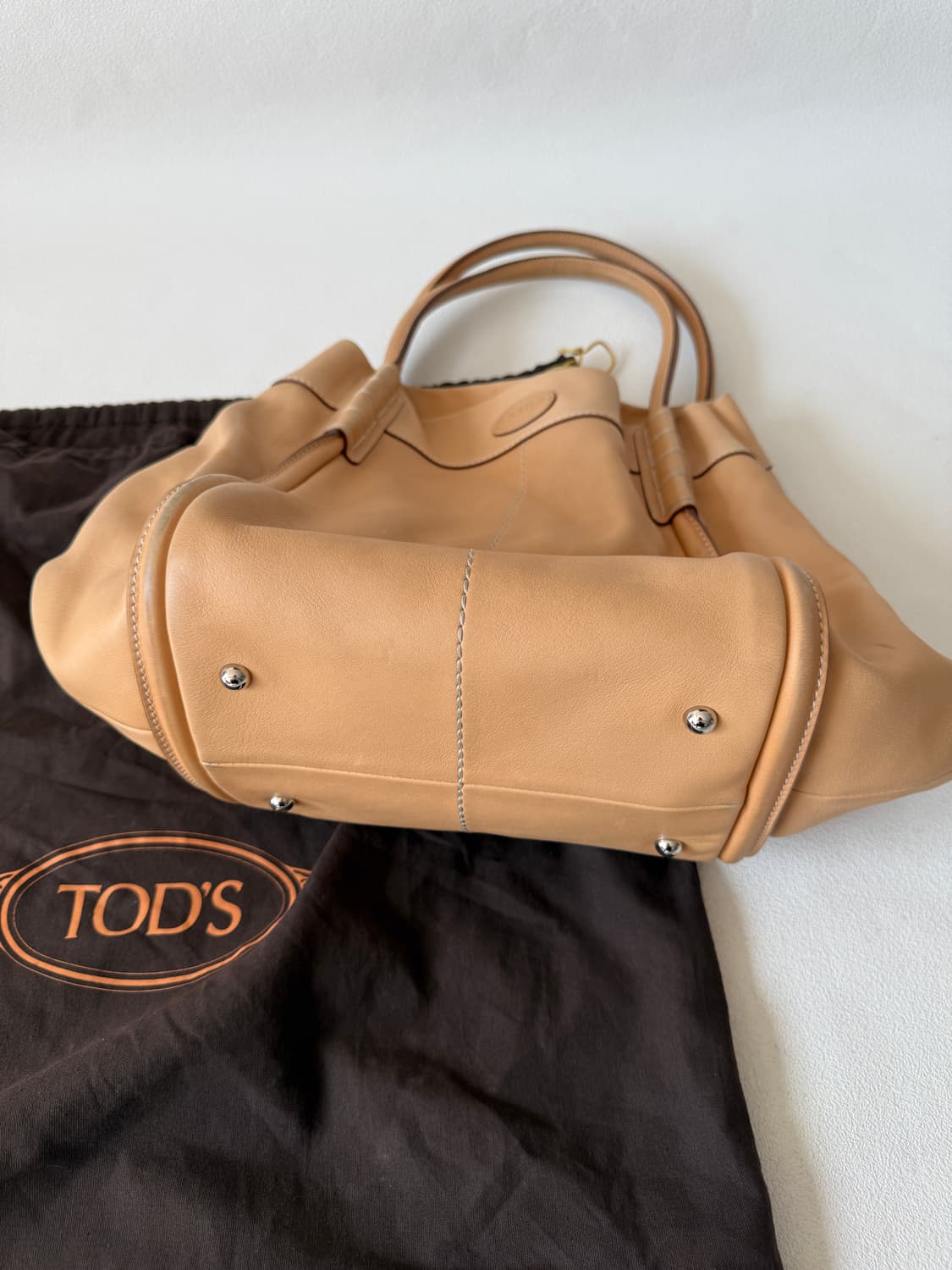 토즈(TOD'S) 레더 토트 숄더백(ITALY) 상품이미지4