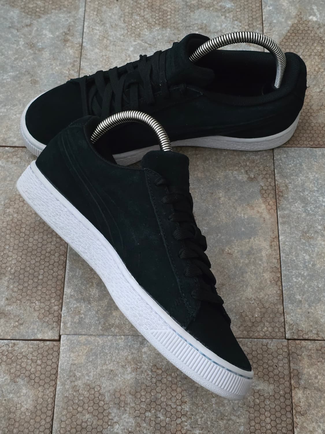 (260)푸마 스웨이드 클래식 블랙 상품이미지4