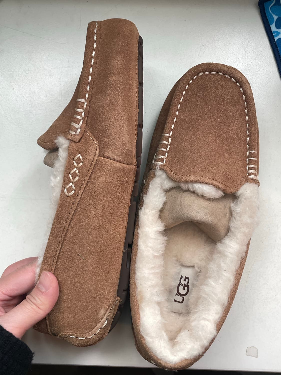 어그 UGG 실키 스웨이드 여성 앤슬리 로퍼 상품이미지2
