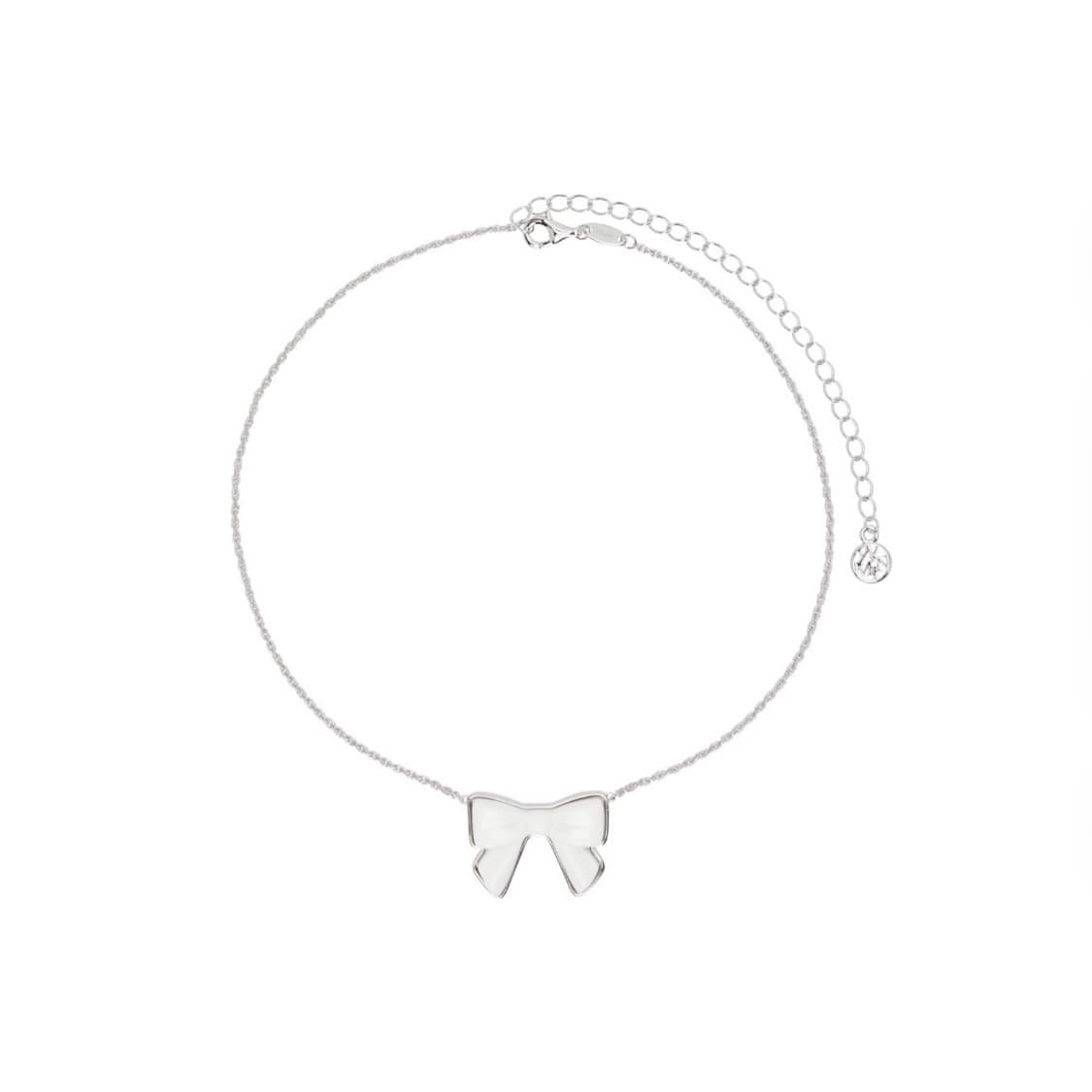 슈슈통 x 위민 양면 세라믹 리본 목걸이 상품이미지1