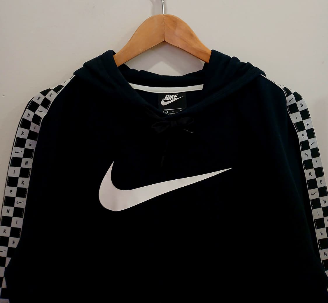 나이키 크롭 기모후드티 상품이미지3