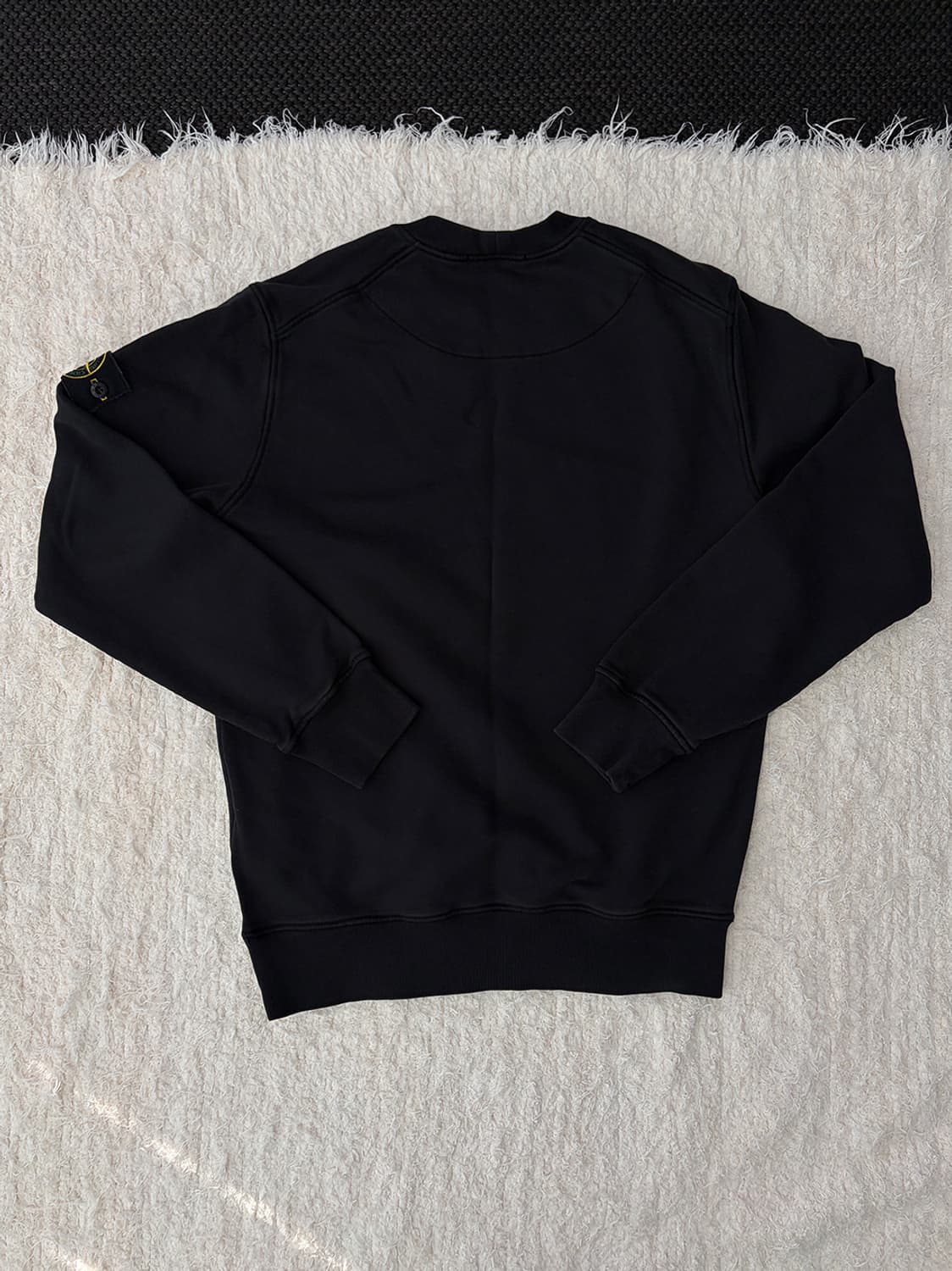 스톤아일랜드 맨투맨 블랙  상품이미지4