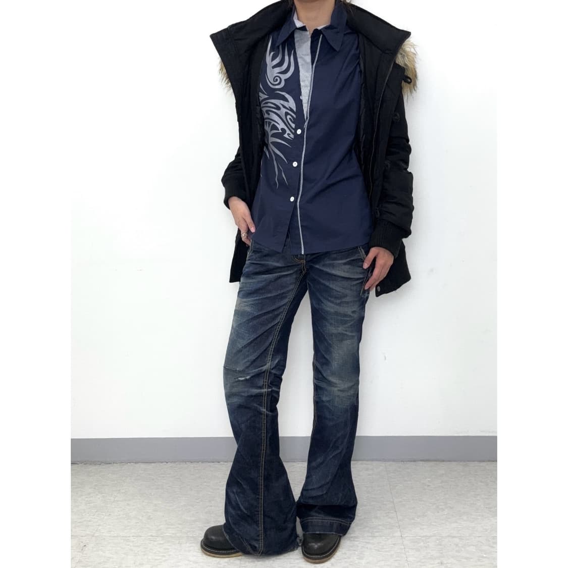 빈티지 락시크 셔츠 상품이미지5