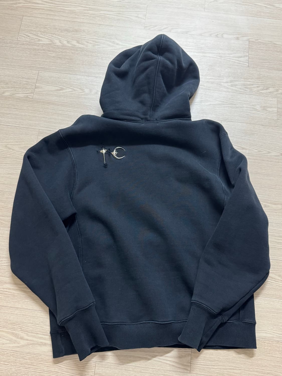 (급처)떠그클럽 아머 후드 블랙 2사이즈 상품이미지1