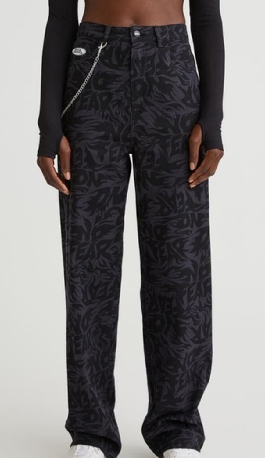 Nofear 노피어x H&M 트윌팬츠 루즈핏 2 상품이미지1