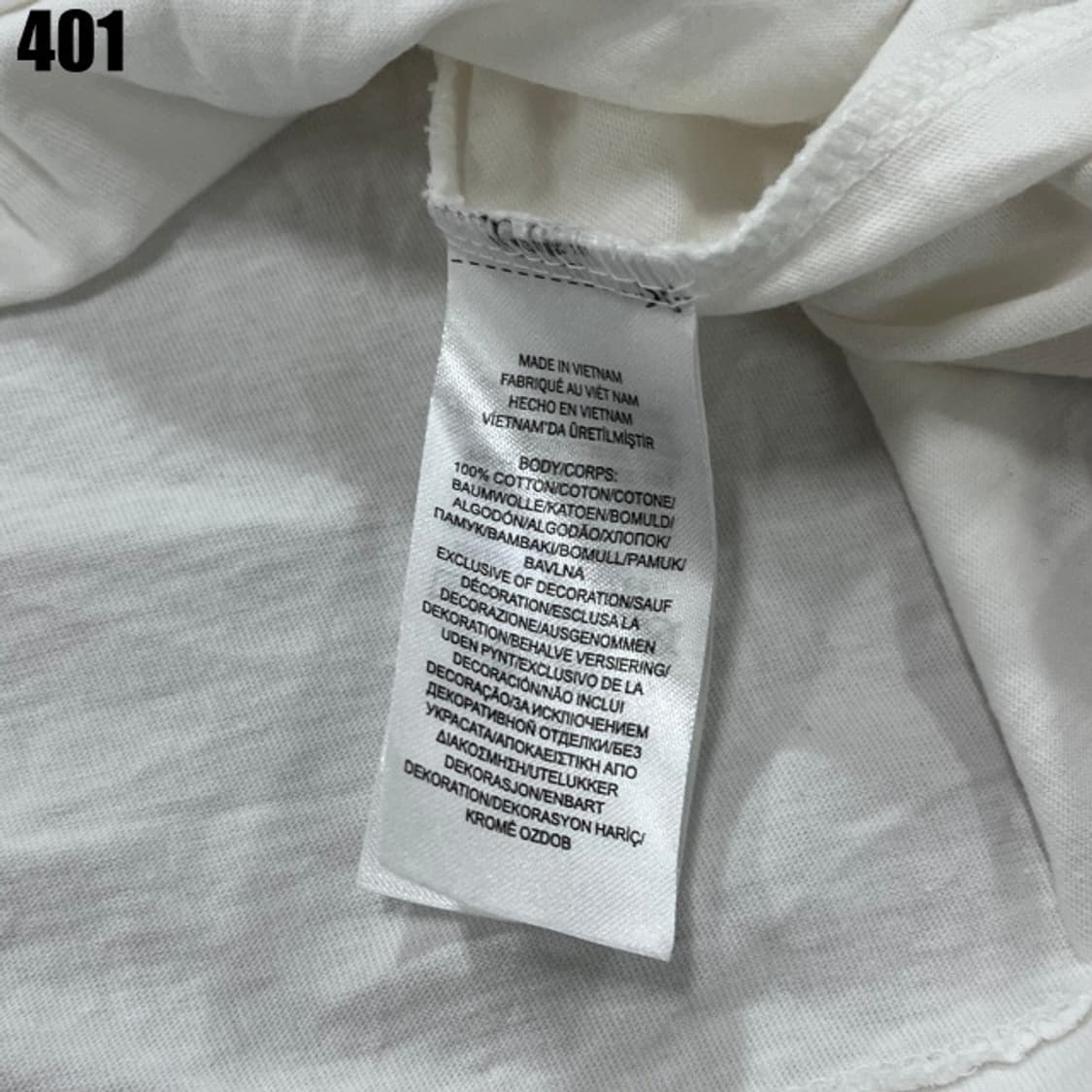 폴로 화이트 반팔티  상품이미지3