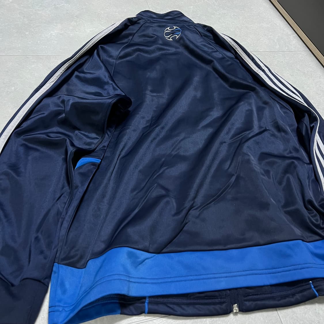 [105/XL] 아디다스 이탈리아 국대 져지 트랙탑 네이비 상품이미지3