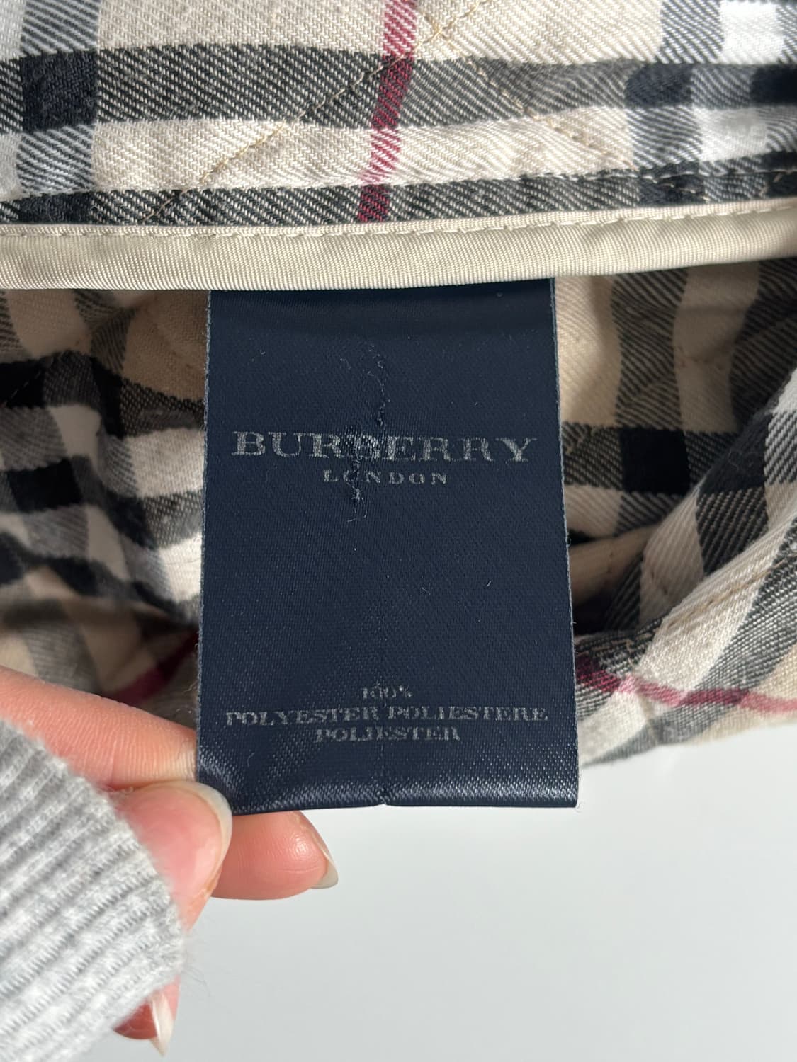 Burberry 버버리 아이보리 퀄팅 자켓 상품이미지7