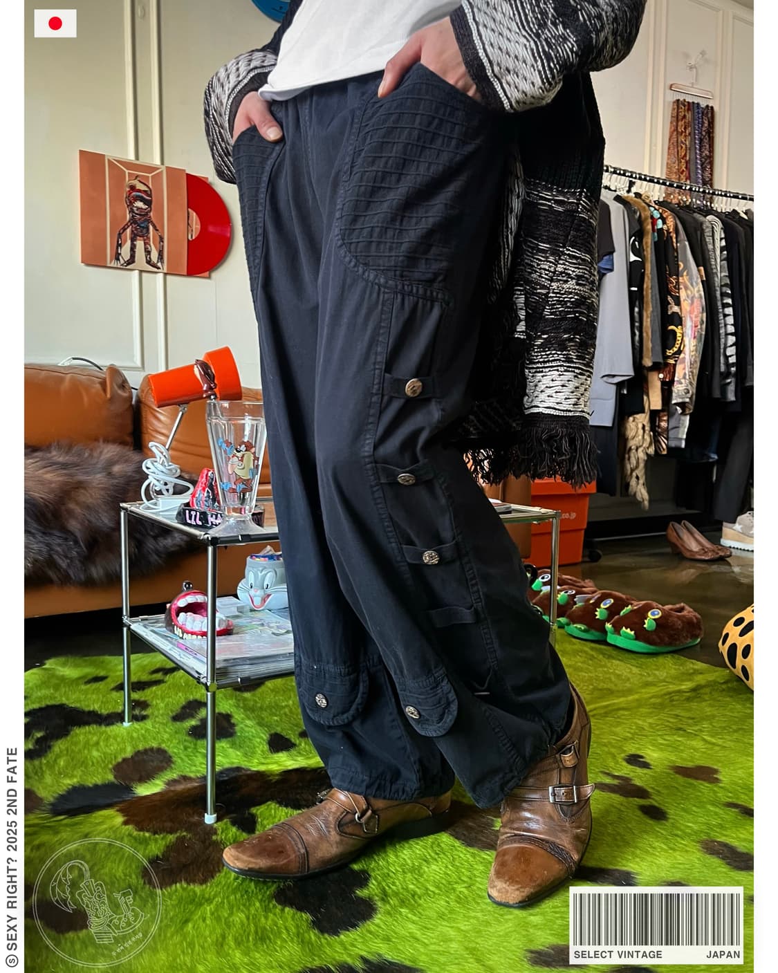 JPN Vintage Oriental Wide Monkey Pants 상품이미지1