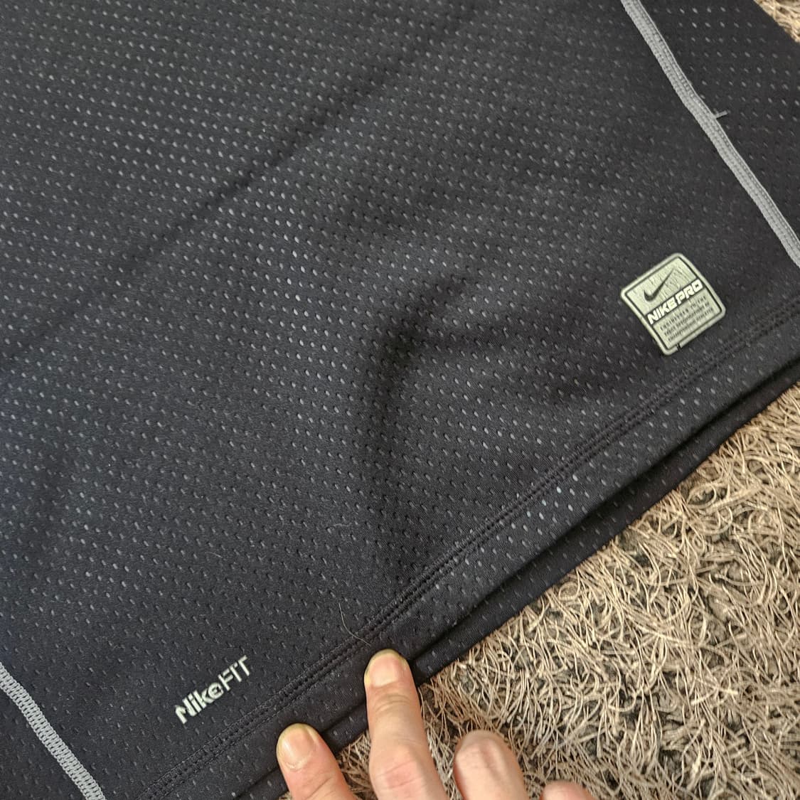나이키(Nike) Nikepro 드라이핏 올드스쿨 매쉬드 긴팔 티셔츠  상품이미지5