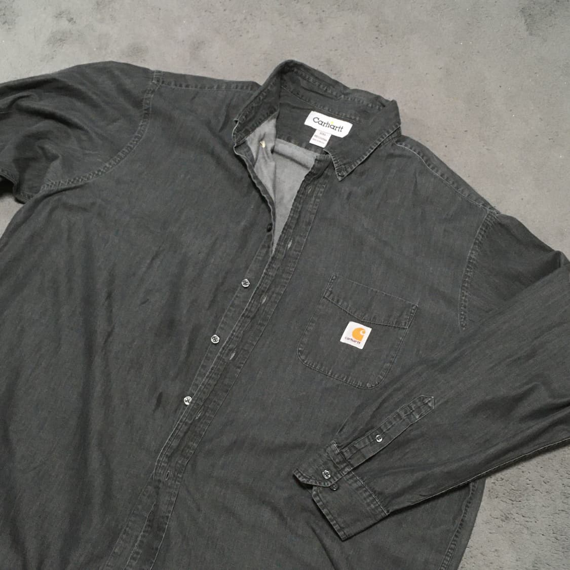 칼하트 데님 남방 셔츠 상품이미지3