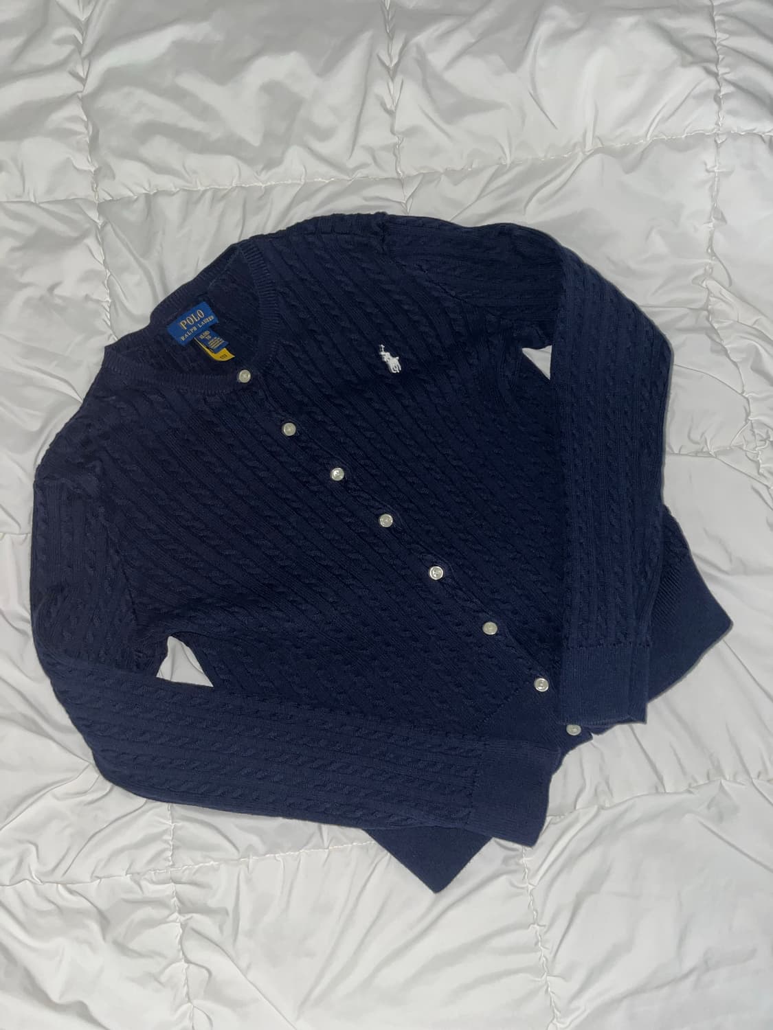 폴로 랄프로렌 네이비 가디건 44-55 상품이미지1