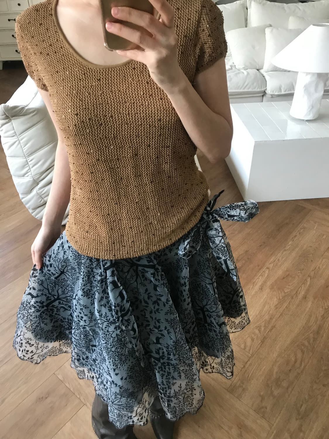 vintage beige knit 상품이미지4