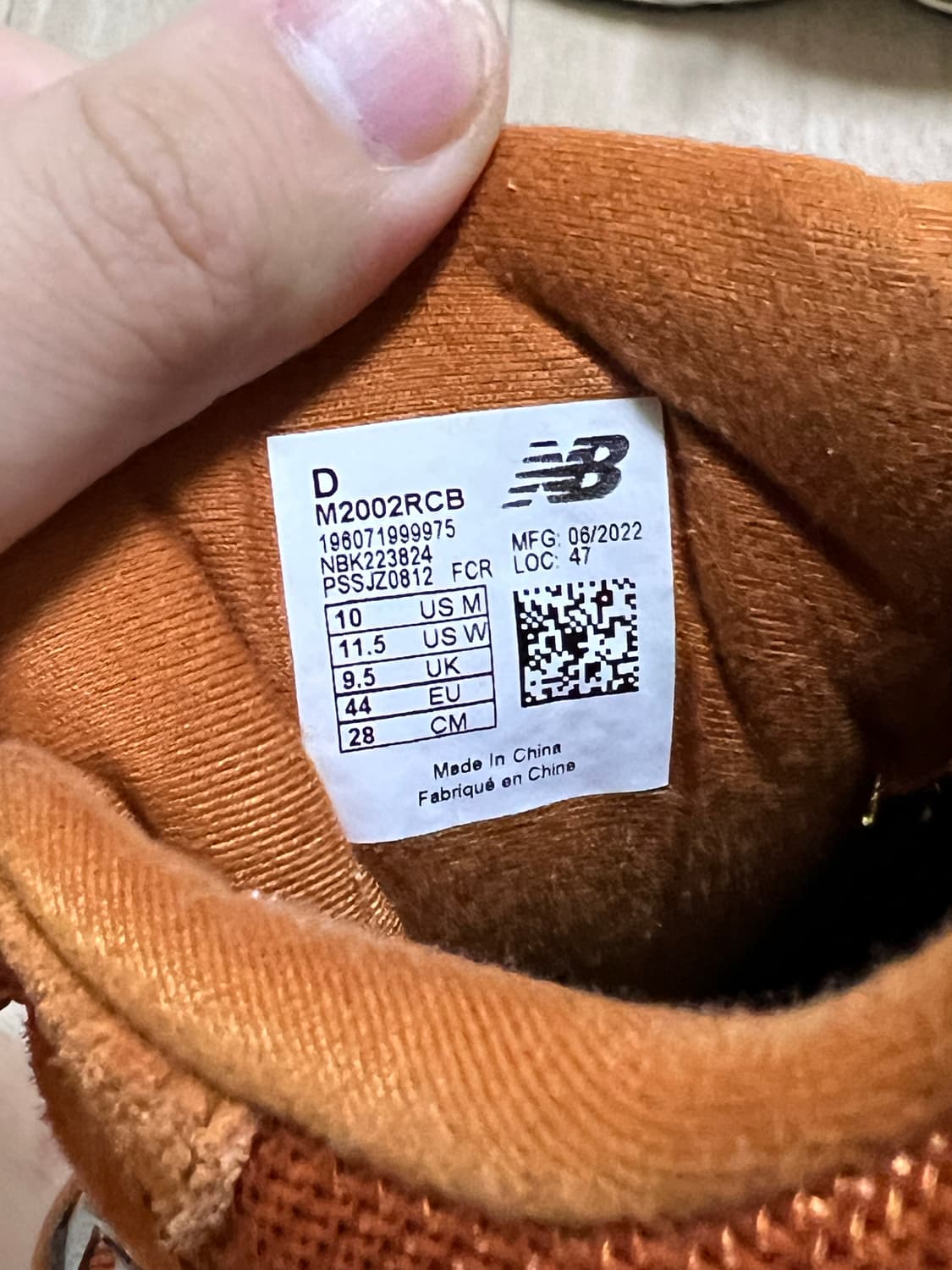 뉴발란스 2002 오렌지 280 상품이미지3