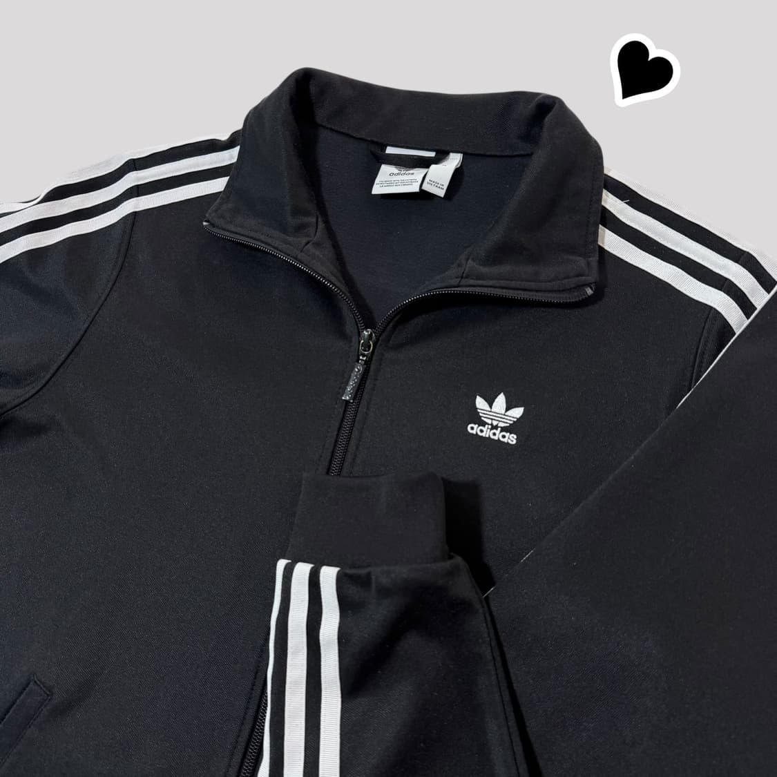 신형 아디다스 블랙 파이어버드 트랙탑 상품이미지1