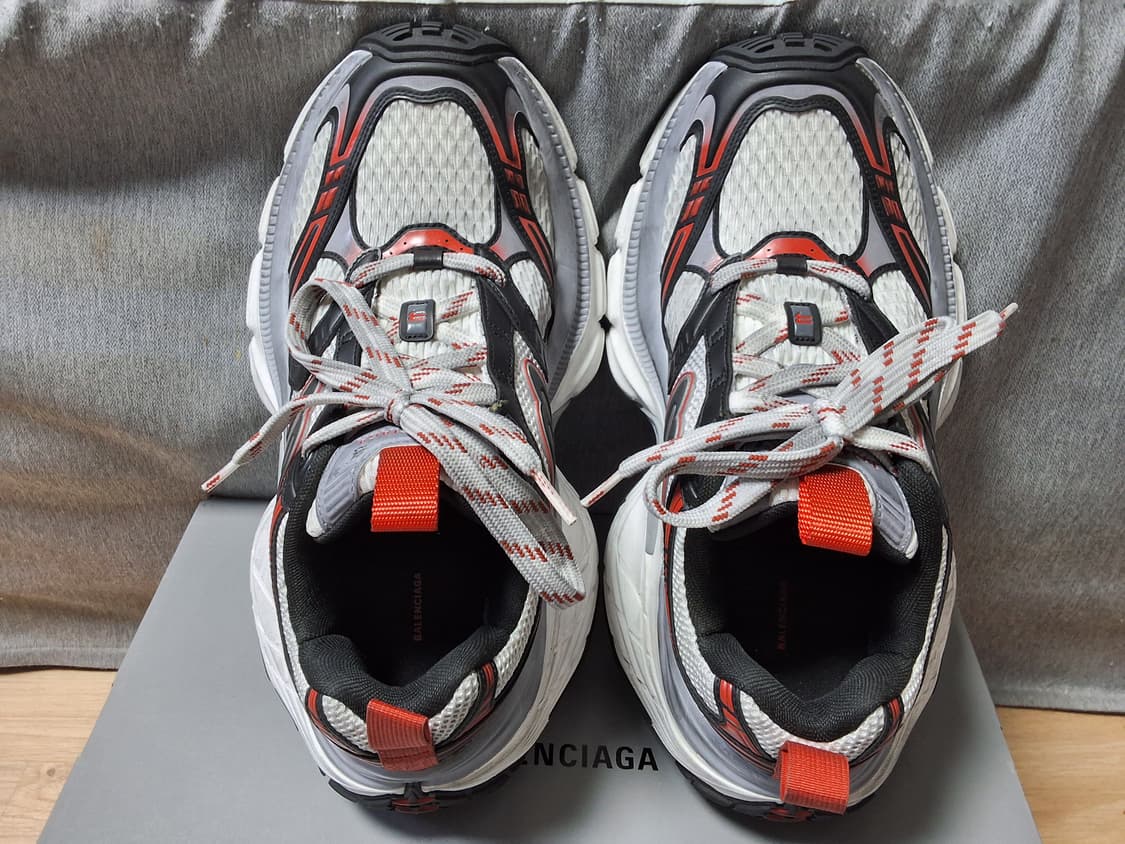 [새상품급] 발렌시아가 10xl 스니커즈 레드 40 상품이미지5