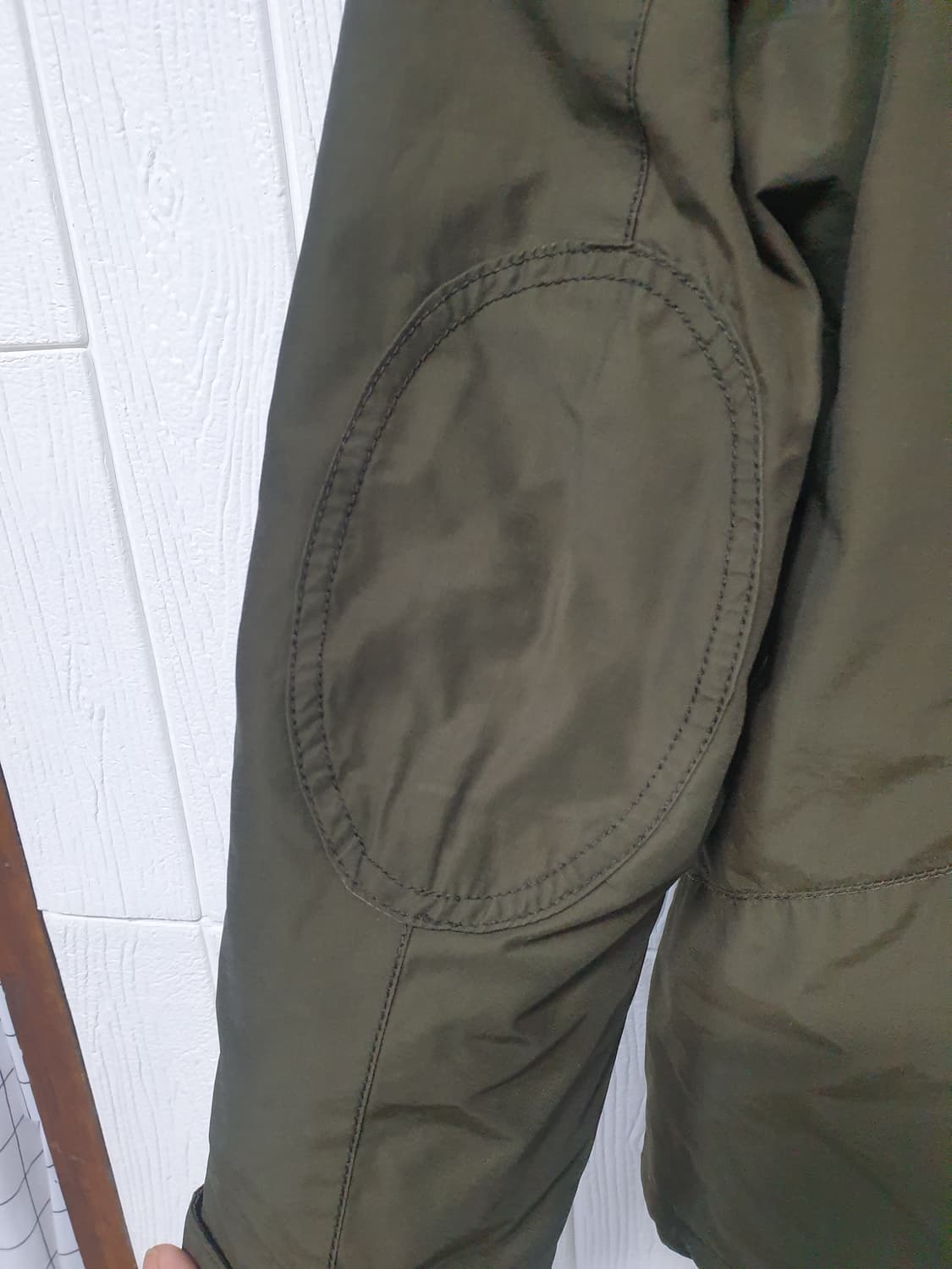 빈폴 남성 구스다운 패딩 100 다크카키 상품이미지4